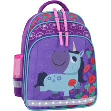 Рюкзак школьный Bagland Mouse 339 фиолетовый 498 (0051370): Возрастная группа от 6 до 10 лет