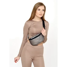 Женская поясная сумка Sambag Tirso MSH silver dark (80111004): Пол Женский
