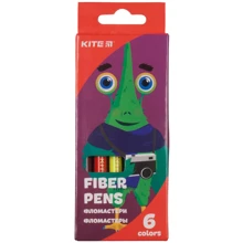 Фломастери Kite Jolliers K19-046, 6 кольорів: Тип На водній основі