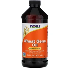 Now Foods Wheat Germ Oil Олія зародків пшениці 473 мл: Тип Трав'яні ферменти