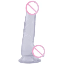 Фаллоимитатор Chisa Hi-Rubber 7.7" Dildo Clear: Назначение Вагинальные
