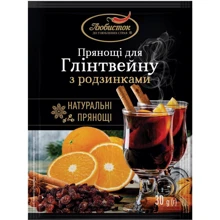 Упаковка Пряности для глинтвейна Любисток с изюмом 4х30 г (УП4820241580149): undefined undefined