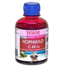 Чернила WWM CANON GI-490 200г Magenta (C49/M): Цвет Magenta