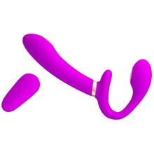 Безремневой страпон Pretty Love Thunderbird Purple: Для кого Для женщин
