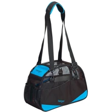 Сумка переноска Bergan Voyager Comfort Carrier для собак и кошек, S, 43х30х20 см, голубой, S: Производитель Bergan
