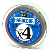 Duel Hardcore X4 300m 19kg Multicolor # 3: Тип Шнур