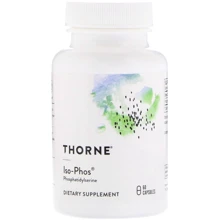 Thorne Research Iso-Phos Phosphatidylserine 60 Caps Фосфатидилсерин: Форма выпуска Капсулы