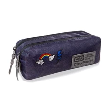 Школьный пенал Edge Sparkling Badges Jeans, CoolPack (B69086): Год выпуска коллекции 2019