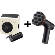 Комплект відеореєстратор Xiaomi 70mai Dash Cam A400 White (з Rear Cam RC09) + автополірувальник Baseus NeoPower Wireless Mini Car Waxer: Кут огляду, градусів 145