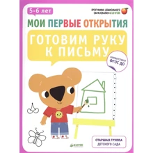 Мои первые открытия. 5-6 лет. Готовим руку к письму: Производитель Клевер Медиа Групп