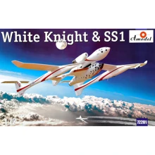 Модель Amodel Космічний корабель SS1 та авіаносець White Knight (AMO72201): Виробник AMODEL