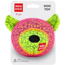 Іграшка для собак WAUDOG Fun Ведмедик 12х11см рожевий (62057): Виробник WAUDOG