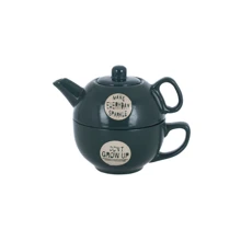 Набор заварник и чашка Limited Edition Good Morning 2 пр. (117100019-C): Цвет зеленый