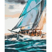 Картина по номерам Brushme Морское путешествие ©Понамарчук Ирина 40x50 см (BS53299): Производитель Brushme