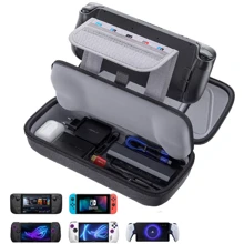 Аксессуар для приставок Сумка-чехол JSAUX для Steam Deck \ OLED, ROG Ally, ROG Ally X, Nintendo Switch \ OLED, PlayStation Portal BG0106X серый: Совместимость Универсальный