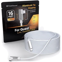 Кабель PowerSource Link USB 3.2 Type C to Type C Compatible 5m (16FT) White with Oculus Quest 2/Quest 3/Meta Quest Pro/Pico 4: Производитель PowerSource