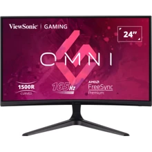 Монитор ViewSonic VX2418C: Покрытие экрана матовое