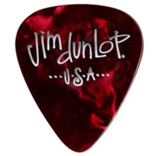 Медіатор Набор медиаторов DUNLOP 483P09MD GENUINE CELLULOID RED PEARLOID MEDIUM: Тип Медіатор