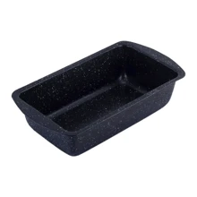 Форма Kamille 28х15х7 см черная (KM-6005A): Крышка Нет