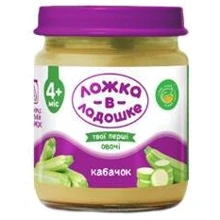 Пюре Ложка в ладошке 100г из Кабачков с/б: Вид Овощное