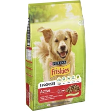 Сухий корм Friskies для дорослих активних собак із яловичиною 10 кг (7613031395484): Тип Сухой корм
