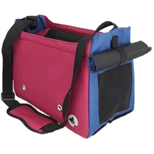 Сумка-переноска для животных Croci Megan Pet Bag 40х20х27 см бордовая (C2058592): Производитель Croci