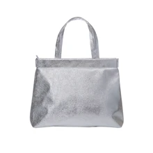 Жіноча сумка шоппер Sambag Shopper срібляста (93303034): Стать Женский