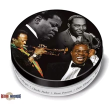 Retro Musique Jazz Legends - 8 Pieces Coaster Set With Real Vinyl Coasters (ACCLP010): Производитель Retro Musique