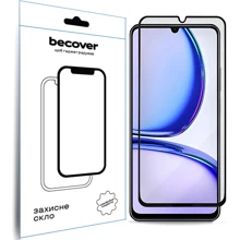 Аксессуар для смартфона BeCover Tempered Glass Black for Realme C61 (711809): undefined undefined