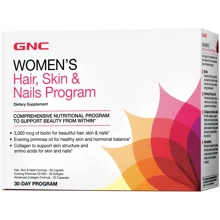 GNC Hair, Skin & Nails Program 30 pak: Пол Женский