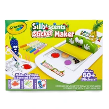 Набор для творчества Crayola Silly Scents Создание ароматных стикеров (74-7261): Производитель Crayola