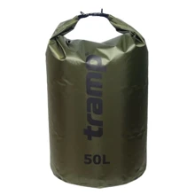 Гермомешок Tramp PVC Diamond Rip-Stop оливковый 50л (TRA-208-olive): Объем, л 50