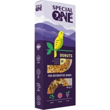Лакомства Пончики Special One Смородина, эхинацея, виноград для декоративных птиц 3 шт. 60 г: Вид корма Лакомства
