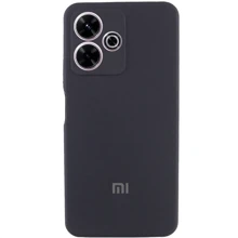 Чохол для телефона Lakshmi Premium Silicone Case з Logo Full Camera Black для Xiaomi Redmi 13 4G / Poco M6 4G: Сумісність Xiaomi Redmi 13 4G / Poco M6 4G