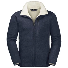 Толстовка Jack Wolfskin Robson Fjord Jacket 1706721-1010 48 синяя на молнии: Вид Толстовки