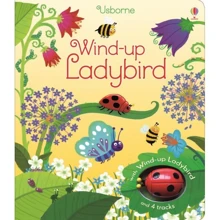 Wind-up Ladybird / Інтерактивна книга Сонечко (+ іграшка): Виробник Usborne