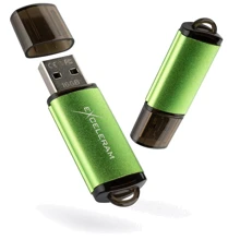 USB-флешка eXceleram 16GB A3 Series USB 3.1 Gen 1 Green (EXA3U3GR16): Стандарт USB USB 3.1