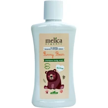Melica Organic Funny Bear Shampoo-Body Wash 300 ml Детский шампунь и гель для душа От медвежонка: Пол Для детей