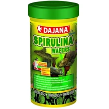 Корм для донных травоядных рыб Dajana Spirulina Wafers в чипсах 250 мл/100 г (DP060B (5353)): Вид корма Чипсы