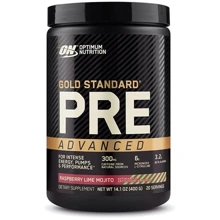 Предтренировочный комплекс Optimum Nutrition Gold Standard Pre Advanced 400 g /20 servings/ Raspberry-Lime Mojito: Тип Комплекс до тренировки