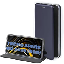 Чехол для телефонов BeCover Book Exclusive Deep Blue for Tecno Spark Go 2024 (BG6) (711255): Совместимость Tecno Spark Go 2024 (BG6)
