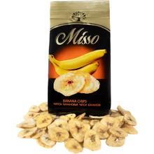 Чипсы банановые Misso 100 г (4820232570173): Вес нетто 100 г