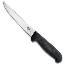 Кухонный нож Victorinox Fibrox Boning 12см с черн. ручкой (5.6003.12): Лезвие нержавеющая сталь
