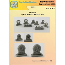 Колеса Northstar Models для F-18 A/B/C/D Hornet (смола): Производитель Northstar Models