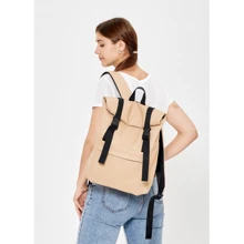 Женский рюкзак Sambag RollTop Milton бежевый (24211026): Пол Женский