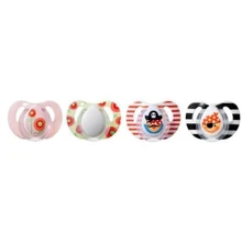 Tommee tippee Ортодонтическая пустышка с рисунком латекс (2 шт) 6-18 мес. (6039) (43322361): undefined undefined