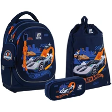 Набор Kite рюкзак + пенал + сумка для обуви 724 Hot Wheels (SET_HW25-724S): Производитель KITE
