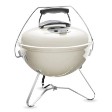 Гриль угольный переносной Weber Smokey Joe Premium, 37см, бежевый 1125004: Размер 43x43x46 см