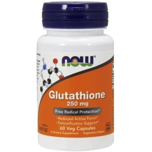 NOW Foods Glutathione 250 mg 60 veg caps: Вид ферментні