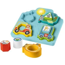 Сортер Fisher-Price Музичний пазл Веселі пригоди 2 у 1 (HRP31): Тип сортер